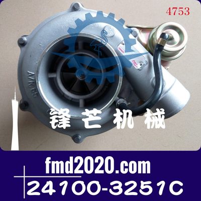 挖掘机GT3576发动机配件J08C增压器750849-2，24100-3251C