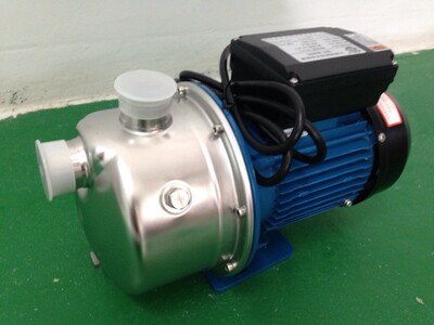广东凌霄BJZ-100不锈钢水泵/304材质水泵 增压泵750W 喷射泵