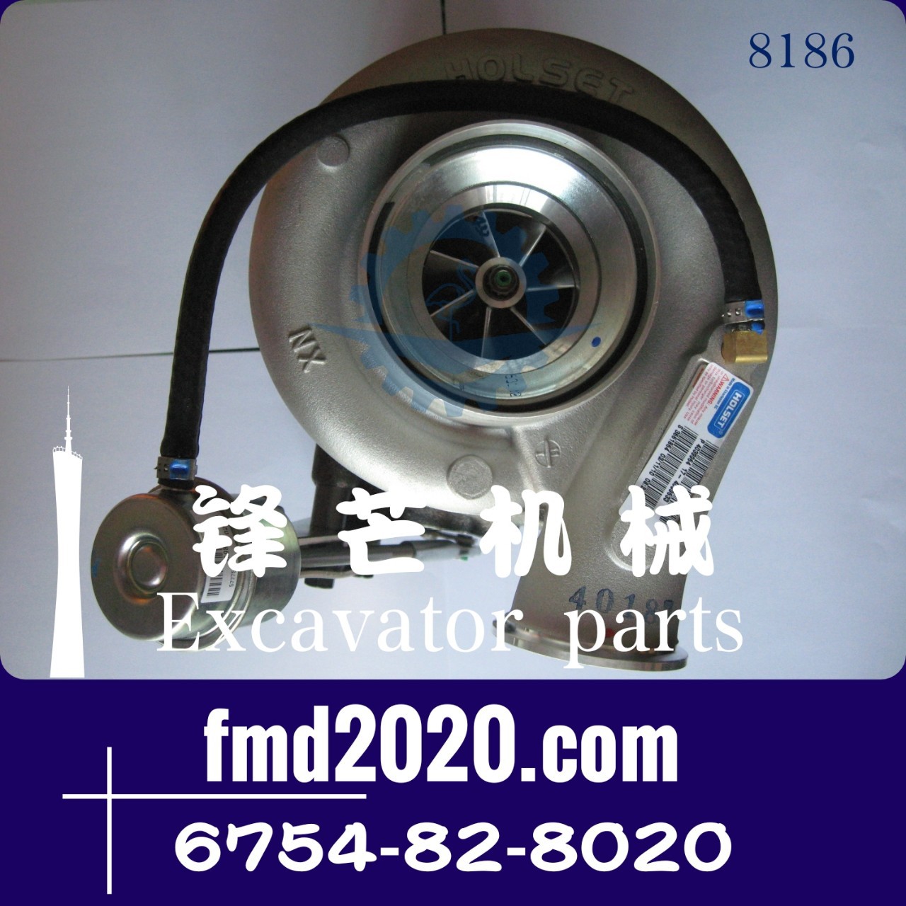 出口PC240-8，6D107增压器4039964，4039633，6754-82-8020