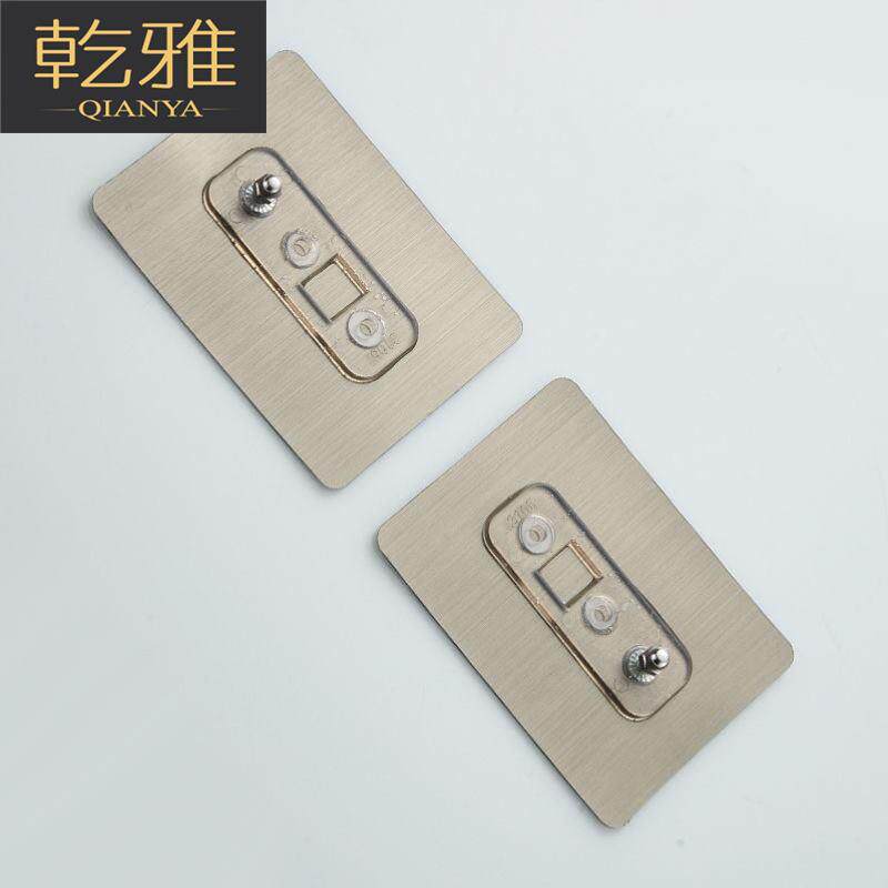 免打孔螺丝强力无痕贴自粘免钉带固定器瓷砖壁挂墙螺丝钉粘贴挂