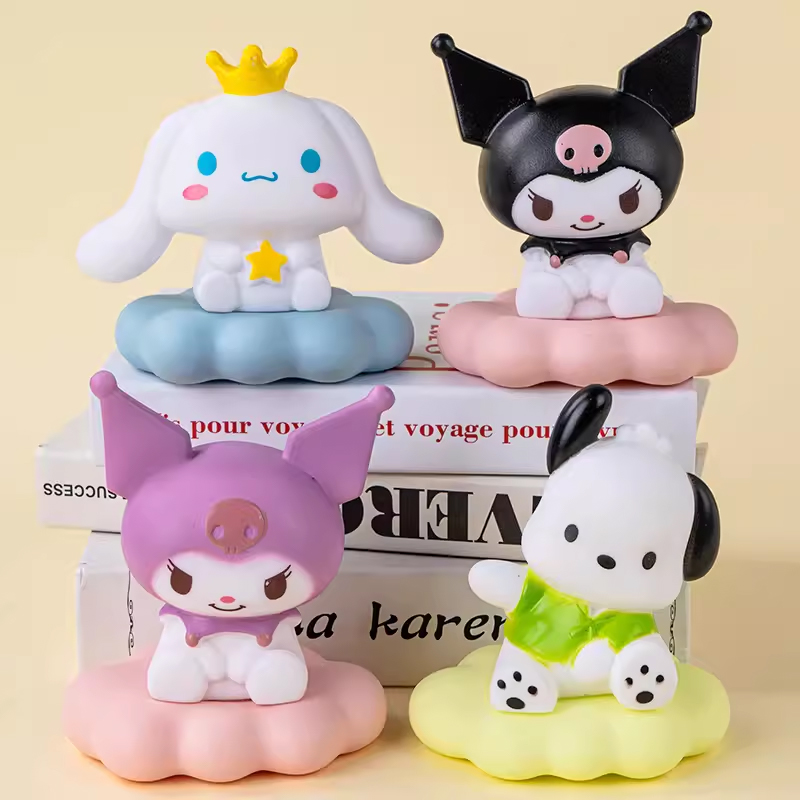 库洛米美乐蒂捏捏灯蛋糕装饰