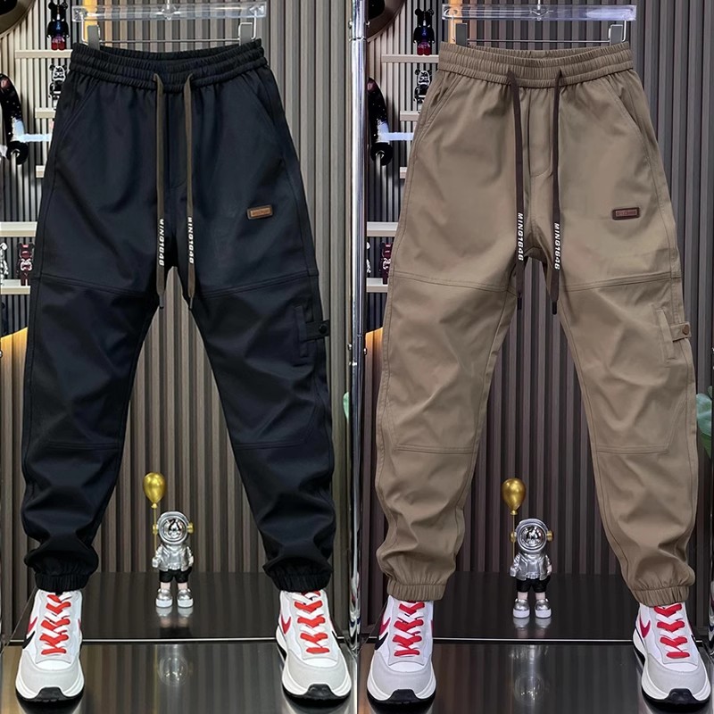 男士秋冬加绒潮流舒适冲锋裤