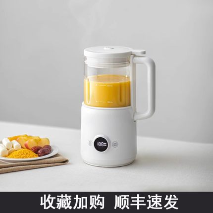 德国迷你多功能豆浆机无渣免过滤小型破壁机家用全自动静音新款