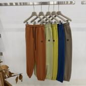 多色笑脸加厚休闲裤 清仓no退no换 7377