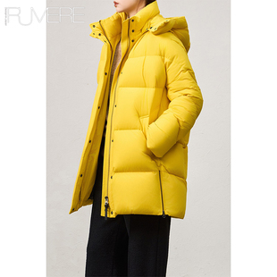 戎美【YR0324818】敲温暖！蓬松造型感 实穿舒适小面包羽绒服