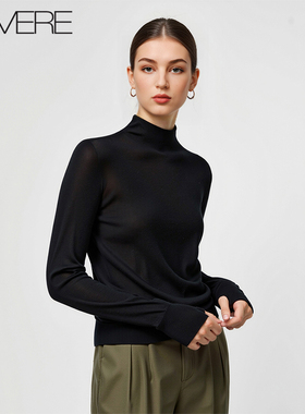 ZZ0412462 王炸口碑款 【意产BOTTO140S羊毛】半高领长袖针织衫