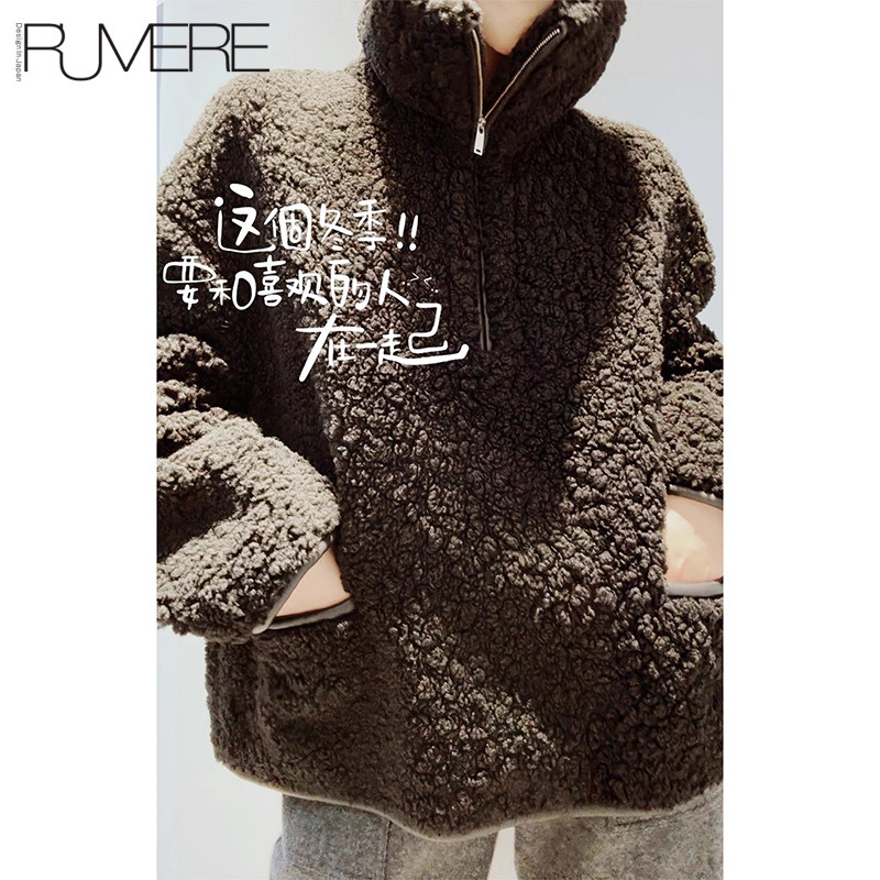 【1:1还原/仿羊羔绒/羊皮镶边】超轻盈不压身/泰迪卷/小火炉/外套,女装/女士精品,短外套,淘宝优惠券,粉丝福利购,淘宝优惠卷