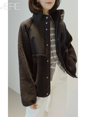 LP新品-女【双面两穿：①羊绒泰迪｜②防水冲锋】填羊毛~更瘦轻暖