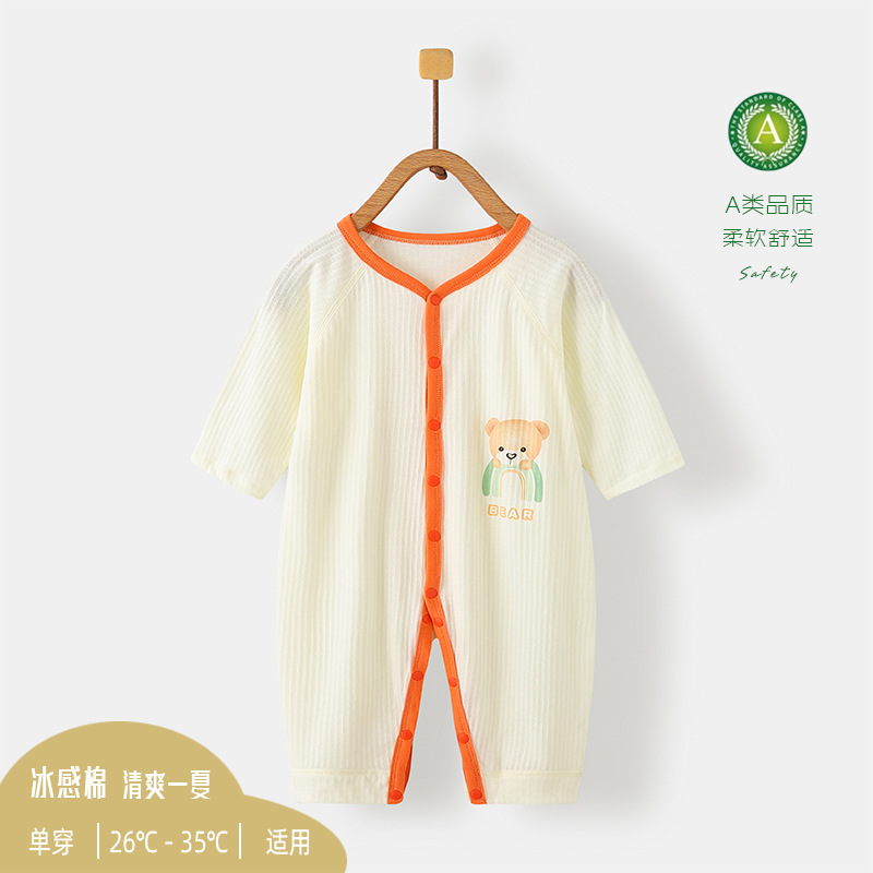 婴儿连体衣夏季新生儿衣服夏季婴幼儿夏装宝宝爬爬服夏天婴儿哈衣