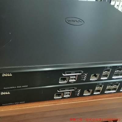 拍前询价:戴尔Dell Sonicwall NSA4600 企业级万兆【议价产品】