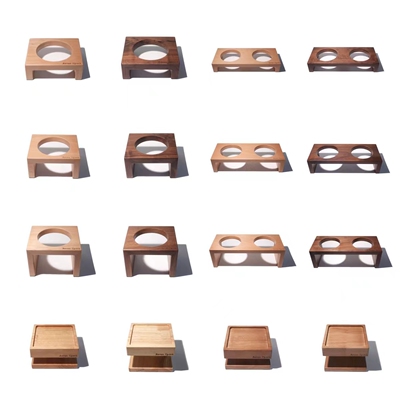 AevanEpoch宠物实木碗架