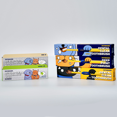 韩国PETHROOM猫狗洁齿牙膏牙刷