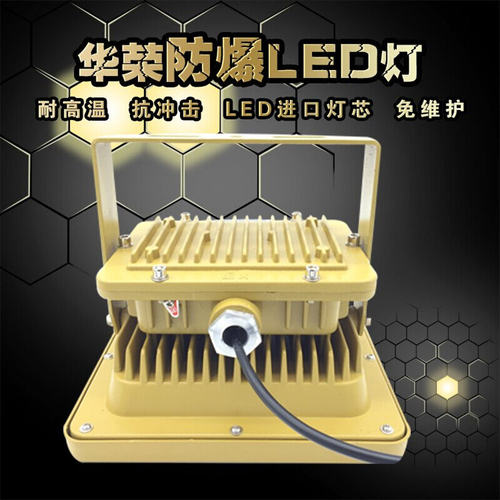 速发W爆灯加油站加气0 煤矿防爆灯站W40防50瓦户外防水泛光灯华荣