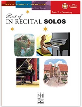 现货 Best of In Recital Solos Book 2