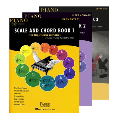 现货菲伯尔钢琴音阶和弦教材