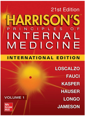 正版英文原版 Harrison's Principles of Internal Medicine 2Vols (IE) 合记