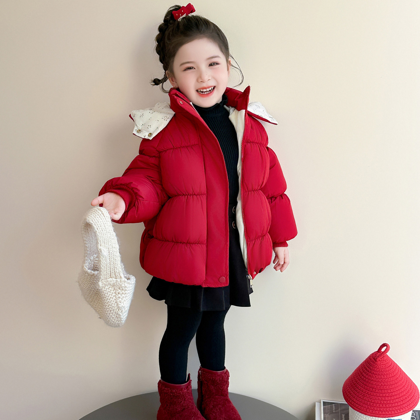 儿童棉袄2025新款超好看羽绒棉服