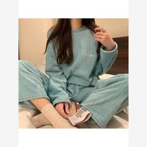 pyjamas pajamas winter pijamas women nightwear sleepwear睡衣