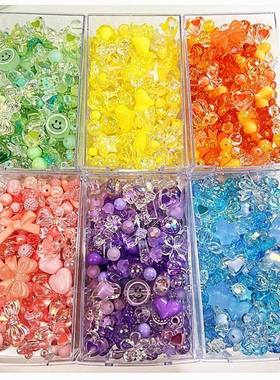 Acrylic Beads For DIY Handmade Bracelet Making Accessories