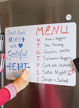 Magnetic Whiteboard Fridge Magnet Stickers Dry Erase Planner