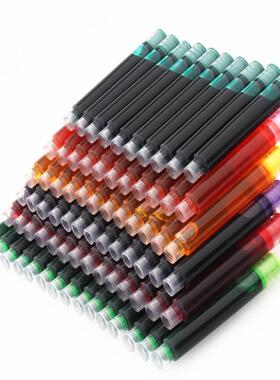 High quality 10pcs Color Ink Supplies fountain Pen  ink Refi