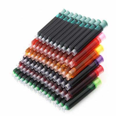 High quality 10pcs Color Ink Supplies fountain Pen  ink Refi