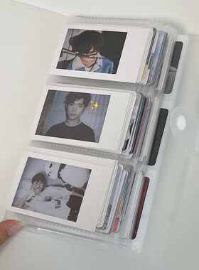 Transparent Photo Album Polaroid Album Photo Card Train Tick