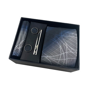 suit Tie 领带套装 sets men hanky clip cufflinks necktie