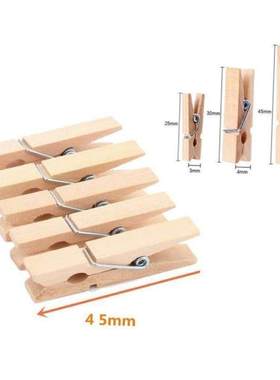 50Pcs 25Mm,30Mm,45Mm 72Mm Clothes Pegs Mini Wooden Paper Ph