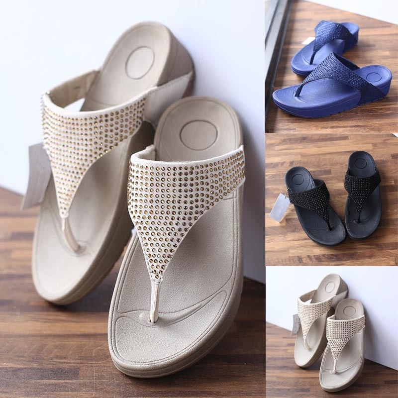 2021 Summer Women Flip Flops Casual Beach Sandals Indoor Bat