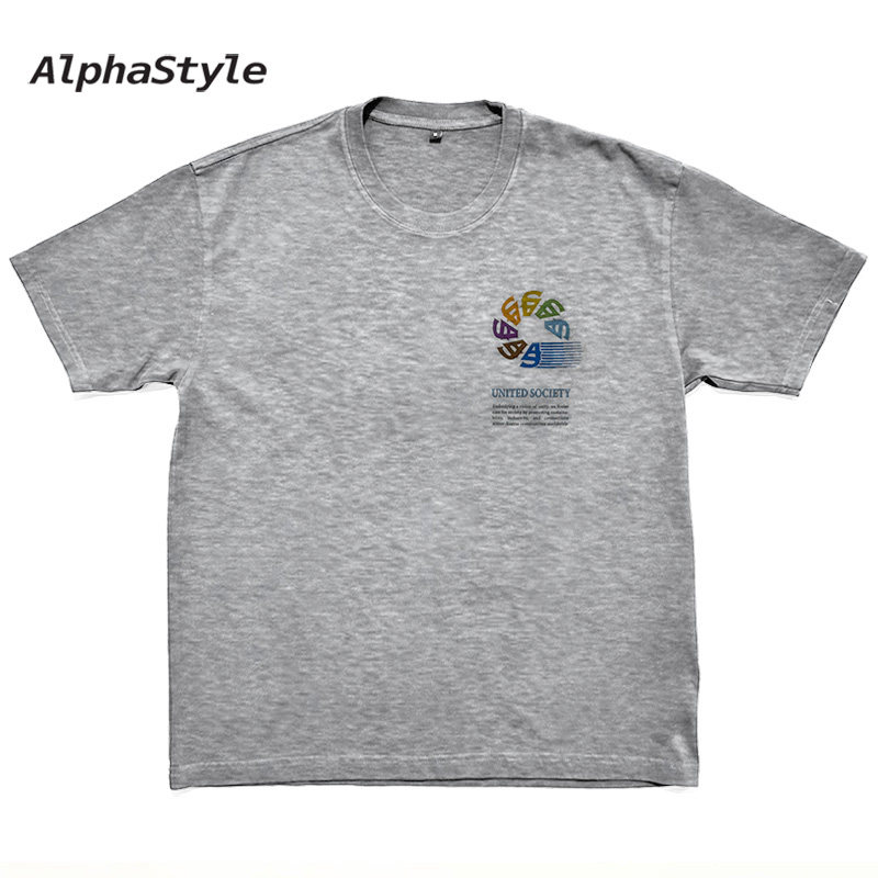 APSL时尚潮牌美式印花T恤