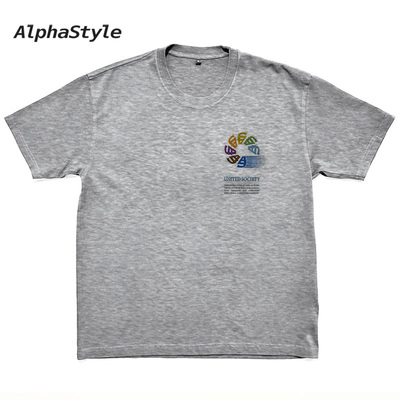 APSL时尚潮牌美式印花T恤