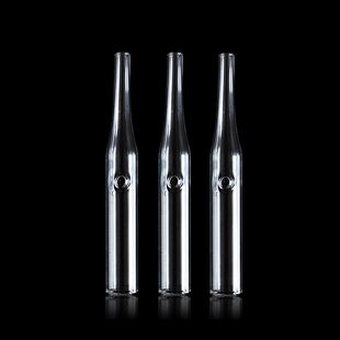 小气泡美容院吸黑头玻璃管仪器配件吸油透析管吸圆形玻璃吸管圆头