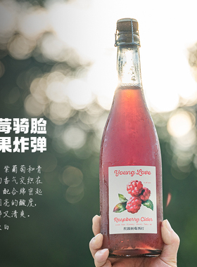 像在果园里边采边往嘴里炫｜万川酡颜树莓西打半甜起泡酒气泡果酒
