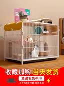 日本进口MUJIE猫笼子家用不占地室内两层猫别墅猫咪猫窝带厕所一