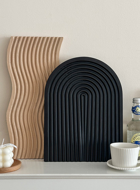 木质置物摆件摄影ins桌面