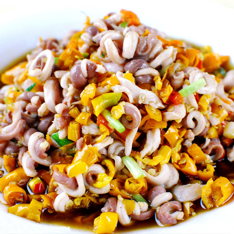 味仓黄贡椒脆肚248g衡东响肚猪肚尖猪肚丝猪肚条半成品特色菜食材