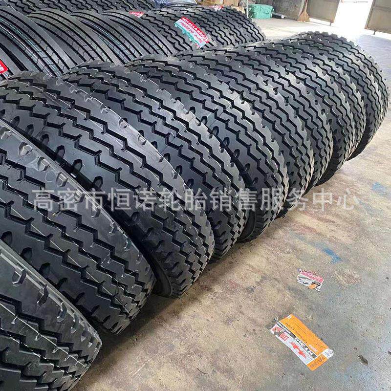 供应金太阳12R22.5全钢货车真空轮胎老三线花纹12R22.5