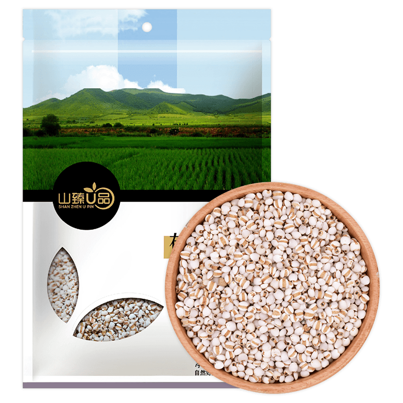山臻U品有机薏米东北杂粮真空包装350g