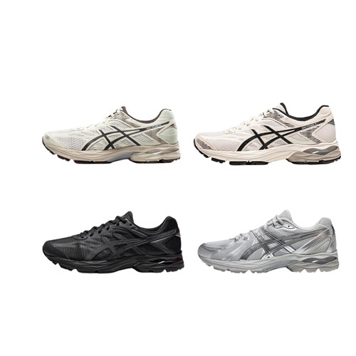 Asics 亚瑟士 男鞋 Flux4 回弹缓震 网面透气 舒适缓冲 复古跑鞋