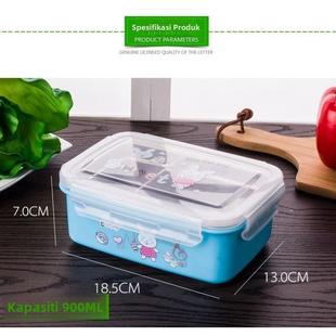 lunch box container Steel 餐盒 food cute kids Stainless for