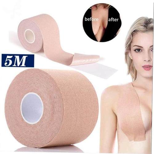 5m Body Invisible Bra Boob Tape Nipple Cover Breast Lift Pus