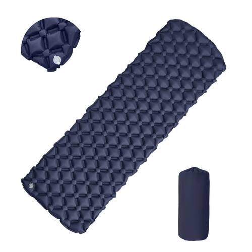 Camping Inflatable Mattress In Tent Folding Camp Bed Sleepin