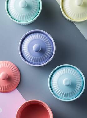 Nordic style covered baking bowl, Shuflei cake bowl, baking