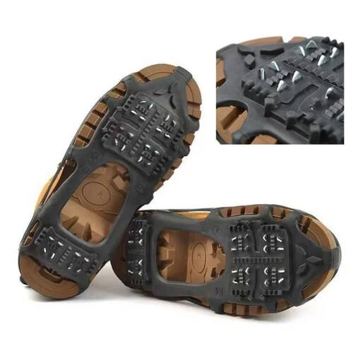 24 Teeth Spikes Ice Gripper Fishing Climbing Ice Crampons Sn