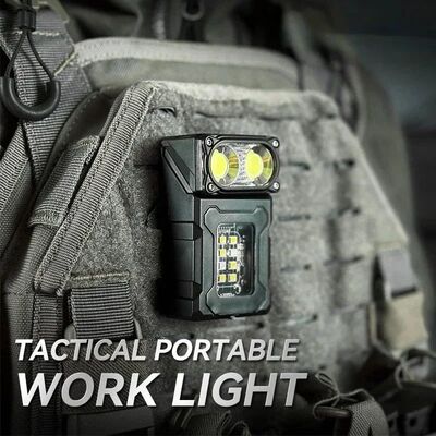 Multifunctional Ajustable Angle LED Flashlight Outdoors Mini