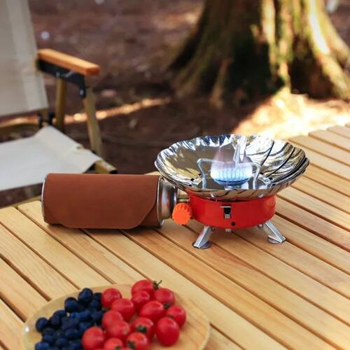 Windproof Outdoor Mini Portable Small Card Stove Picnic Stov