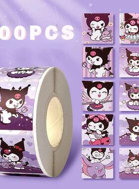 500 PCS Sanrio Hello Kitty Cartoon Sticker Cute Cartoon Kuro