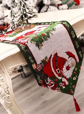 Christmas Table Runner Fashion High Quality Printed Tablecl1