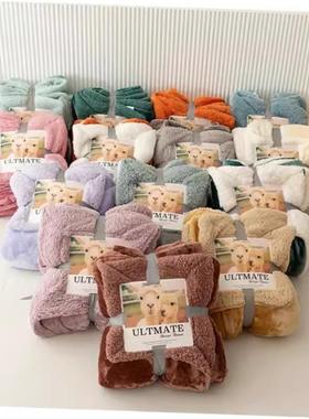 Bedsure Sherpa Fleece Blanket Soft Throw Blanket Flannel